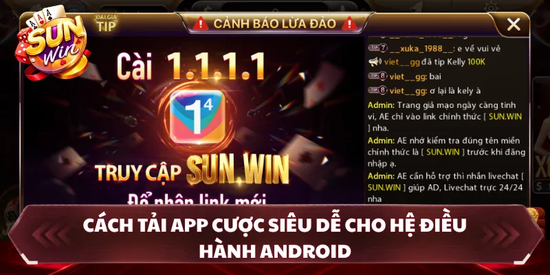 Link tải SUNWIN chính thức 2026 — Cách tải app cược siêu dễ cho hệ điều hành Android