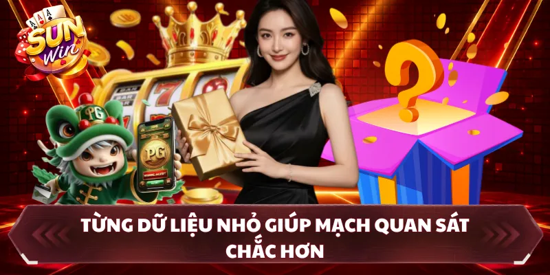 Từng dữ liệu nhỏ giúp mạch quan sát chắc hơn